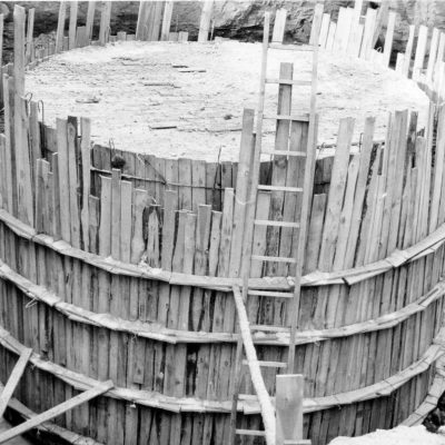 Osiedle Piastowskie. Budowa szamba ściekowego (1976 r.) kopia