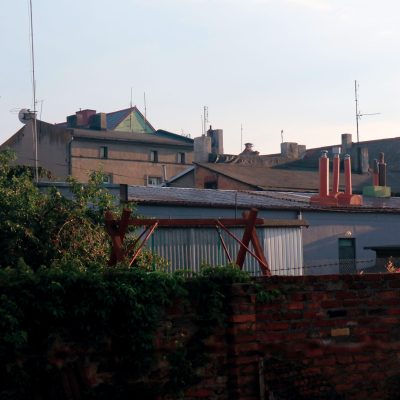 Przez podwórza od strony ul. Magazynowej (2020 r.)