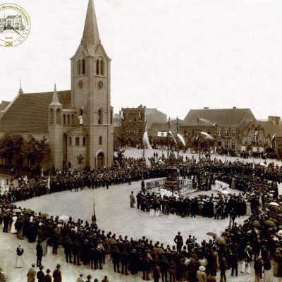 Rynek 1898. Uroczystość odsłonięcia pomnika Wilhelma I (czerwiec 1898 r.) kopia