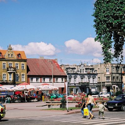Rynek - pierzeja zachodnia - lata 90. XX w. kopia