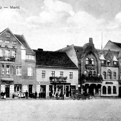 Rynek. Pierzeja południowa (ok. 1910 r.)
