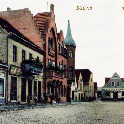 Rynek. Pierzeja południowo-zachodnia (przełom XIX i XX w.) kopia