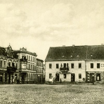 Rynek. Pierzeja zachodnio-północna (przełom lat 20. i 30. XX w.) kopia