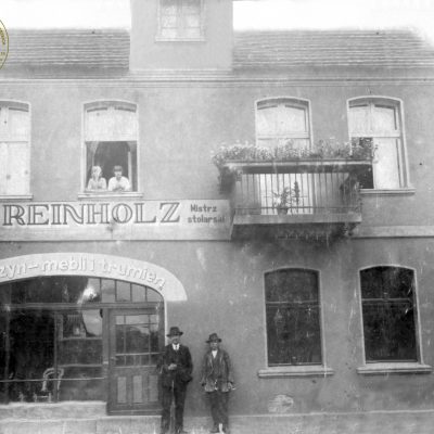 Ulica Gimnazjalna . Dom Reinholzów (lata 30. XX w.) kopia