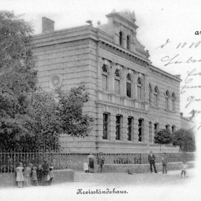 Ulica Gimnazjalna. Karta Pocztowa z ok. 1904 r.