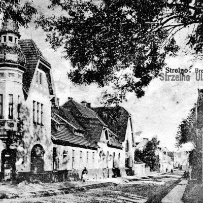 Ulica Gimnazjalna. Karta pocztowa z ok 1917 r.