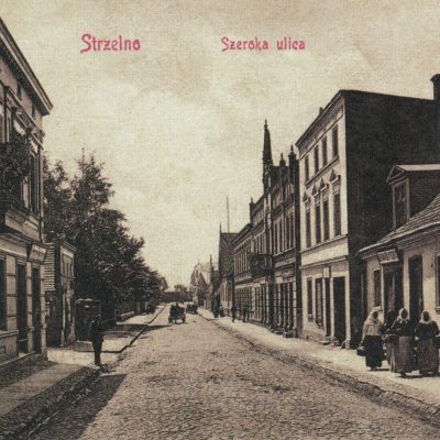 Ulica Gimnazjalna. Karta pocztowa z ok. 1910 r.