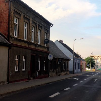 Ulica Inowrocławska. Ku północy (2020 r.)