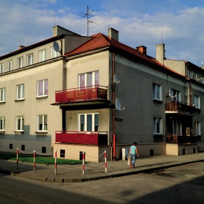 Ulica Inowrocławska. Narożnik z ul. Śpichrzową (2020 r.)
