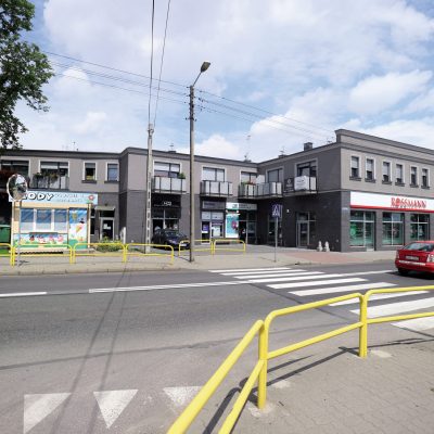 Ulica Kolejowa nr 2. Elwacja południowa