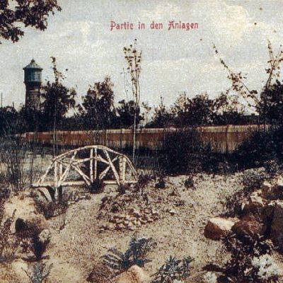 Ulica Kolejowa. Planty Miejskie (ok. 1910 r.)