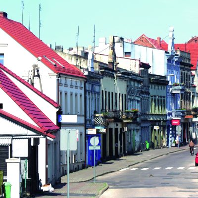 Ulica Kościelna. Widok od strony Placu Św. Wojciecha kopia