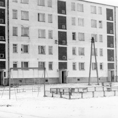 Ulica Michelsona. Blok spółdzielczy (lata 80. XX.)