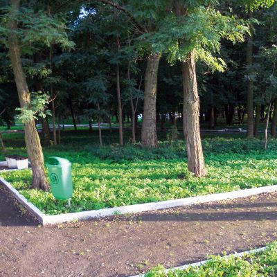 Ulica Parkowa. Park im. 750-Lecia. Alejki północno-wschodnie (2011 r.)