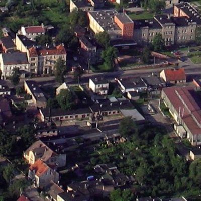 Ulica Powstania Wielkopolskiego z lotu ptaka (2004 r.) kopia