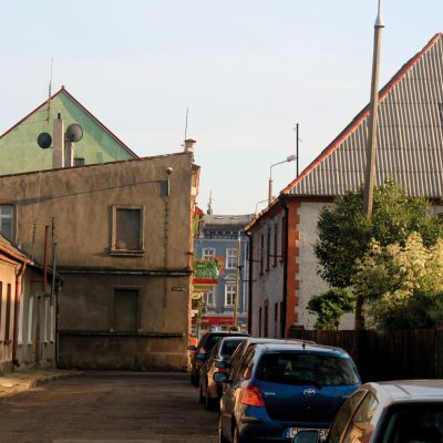 Ulica Ślusarska. Wjazd w Rynek (2020 r.)