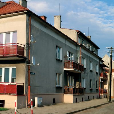 Ulica Śpichrzowa. Pierzeja północna (2020 r.)