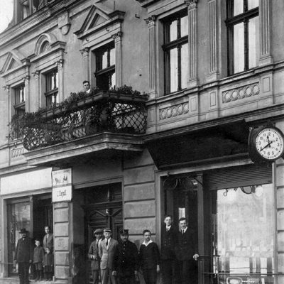 Ulica Świętego Ducha 23. Kamienica Happów, później Olejników (lata 20. XX w.)