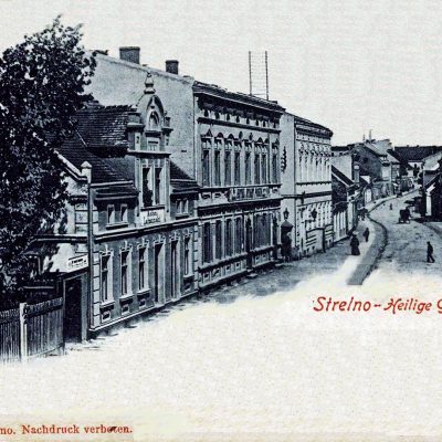 Ulica Świętego Ducha. Widok od Placu Daszyńskiego (ok. 1900 r.)