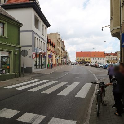 Ulica Świętego Ducha. Wjazd w Rynek