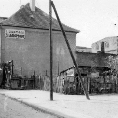 Ulica Szkolna, dom Lippmannów (lata 70. XX w.)