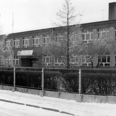 Ulica Tadeusza Kościuszki. Zespół Szkół Zawodowych (lata 80. XX w.)