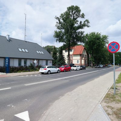 Ulica dra Jakuba Cieślewicza (2020 r.)