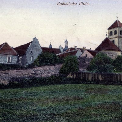 Wzgórze Świętego Wojciecha. Karta pocztowa - z ok. 1900 r. kopia