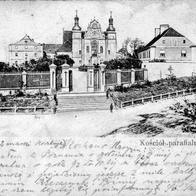 Wzgórze Świętego Wojciecha. Karta pocztowa z początku lat 20. XX w. (retusz). kopia