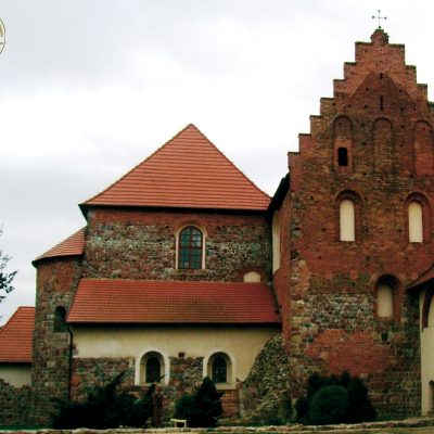 Wzgórze Świętego Wojciecha. Północno wschodni fragment bryły kościoła pw. św. Trójcy kopia
